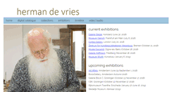 Desktop Screenshot of hermandevries.org